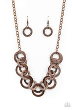 Load image into Gallery viewer, Paparazzi Treasure Tease - Copper Necklace
