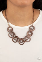 Load image into Gallery viewer, Paparazzi Treasure Tease - Copper Necklace

