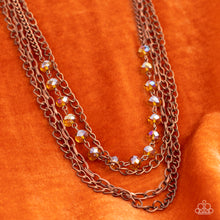 Load image into Gallery viewer, Paparazzi Extravagant Elegance - Copper Necklace
