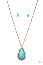 Load image into Gallery viewer, Paparazzi BADLAND To The Bone - Copper Necklace
