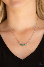 Load image into Gallery viewer, Paparazzi Sparkling Stargazer - Green Necklace

