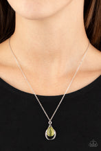 Load image into Gallery viewer, Paparazzi Just Drop It! - Green Necklace
