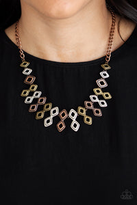 Paparazzi Geocentric - Multi Necklace