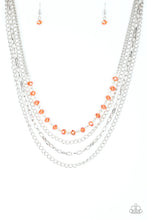 Load image into Gallery viewer, Paparazzi Extravagant Elegance - Orange Necklace

