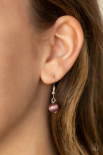 Load image into Gallery viewer, Paparazzi Rose-Colored Glasses - Purple Necklace
