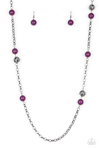 Paparazzi Fashion Fad - Purple Necklace