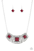 Load image into Gallery viewer, Paparazzi Feeling Inde-PENDANT - Red Necklace
