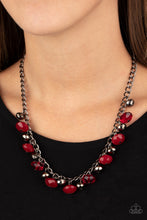 Load image into Gallery viewer, Paparazzi Runway Rebel - Red Necklace
