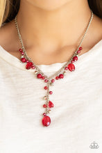 Load image into Gallery viewer, Paparazzi Crystal Couture - Red Necklace

