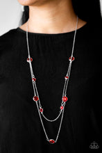 Load image into Gallery viewer, Paparazzi Raise Your Glass - Red Necklace
