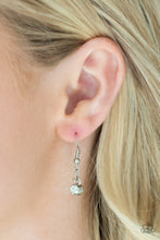 Load image into Gallery viewer, Paparazzi Pretty Petite - White Necklace
