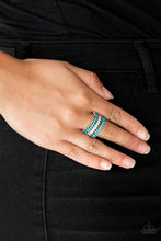 Load image into Gallery viewer, Paparazzi Treasury Fund - Blue Ring
