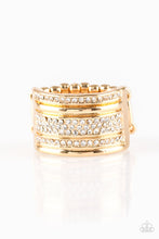 Load image into Gallery viewer, Paparazzi Top Dollar Drama - Gold Ring
