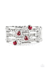 Load image into Gallery viewer, Paparazzi Sparkle Showdown - Red Ring
