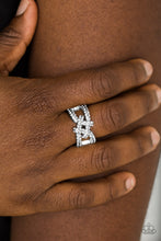 Load image into Gallery viewer, Paparazzi Can Only Go UPSCALE From Here - White Ring
