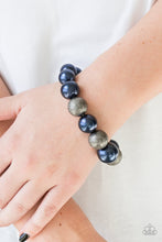 Load image into Gallery viewer, Paparazzi Humble Hustle - Blue Bracelet
