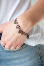 Load image into Gallery viewer, Paparazzi Gypsy Glee - Copper Bracelet
