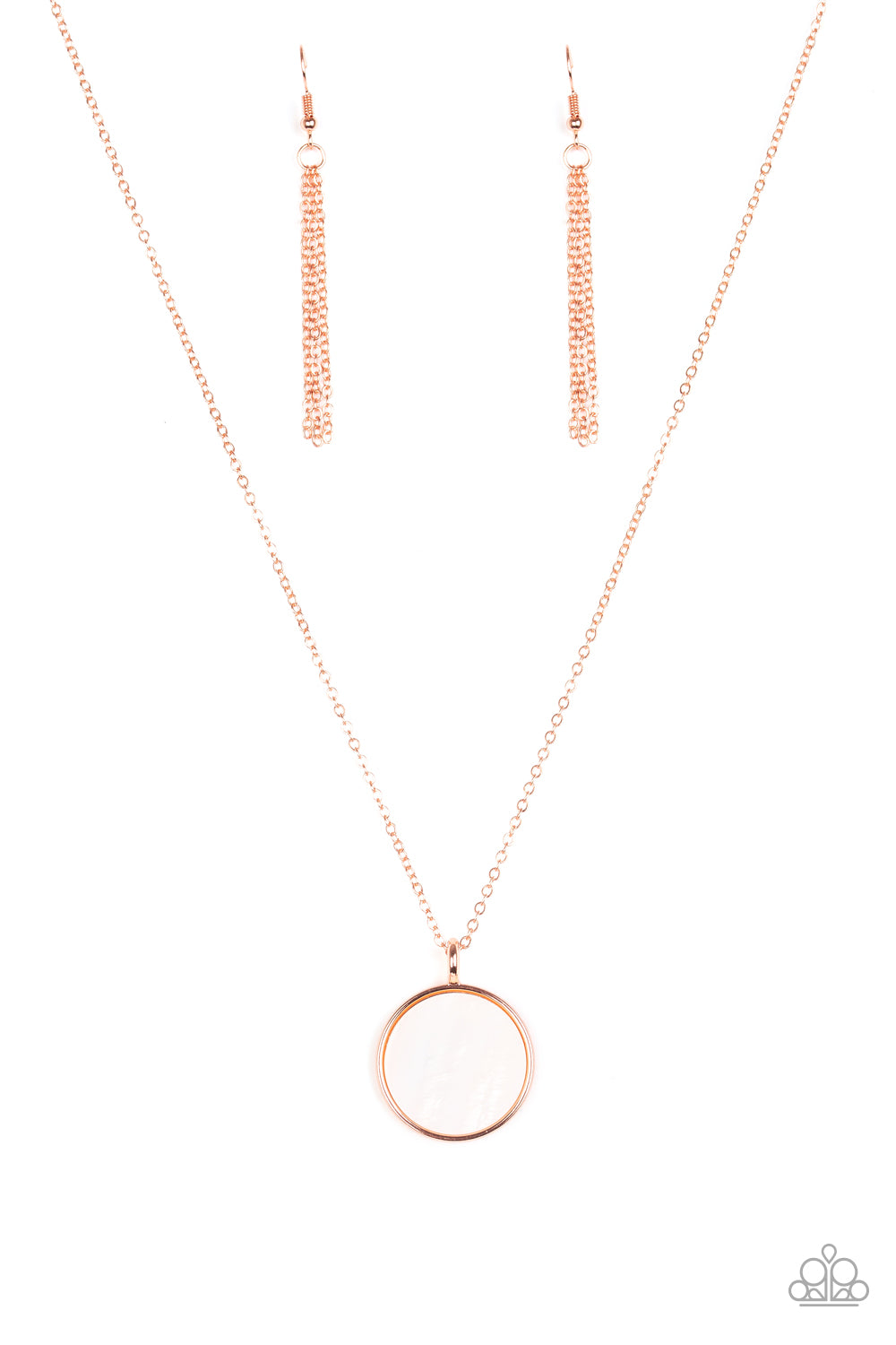 Paparazzi Shimmering Seashores - Copper Necklace