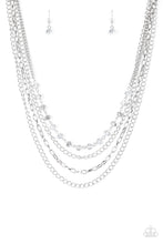 Load image into Gallery viewer, Paparazzi Extravagant Elegance - Silver Necklace
