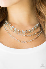 Load image into Gallery viewer, Paparazzi Extravagant Elegance - Silver Necklace
