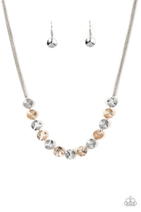 Paparazzi Simple Sheen - Silver Necklace