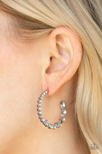 Load image into Gallery viewer, Paparazzi Prime Time Princess - White Earrings
