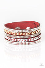 Load image into Gallery viewer, Paparazzi Fashion Fiend - Red Bracelet
