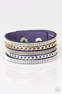 Paparazzi Fashion Fiend - Blue Bracelet