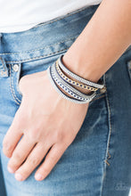 Load image into Gallery viewer, Paparazzi Fashion Fiend - Blue Bracelet
