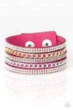 Load image into Gallery viewer, Paparazzi Fashion Fiend - Pink Bracelet
