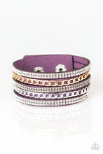 Load image into Gallery viewer, Paparazzi Fashion Fiend - Purple Bracelet

