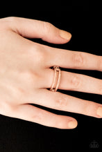 Load image into Gallery viewer, Paparazzi I Need Space - Rose Gold Ring
