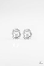 Load image into Gallery viewer, Paparazzi The Modern Monroe - White Earrings
