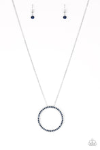 Load image into Gallery viewer, Paparazzi Center Of Attention - Blue Necklace
