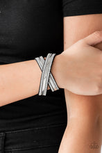 Load image into Gallery viewer, Paparazzi Rocker Rivalry - Black Bracelet
