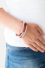 Load image into Gallery viewer, Paparazzi Tourist Trap - Red Bracelet
