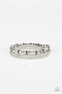 Paparazzi Let There BEAM Light - Black Bracelet