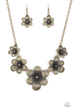 Load image into Gallery viewer, Paparazzi Secret Garden - Brass Necklace
