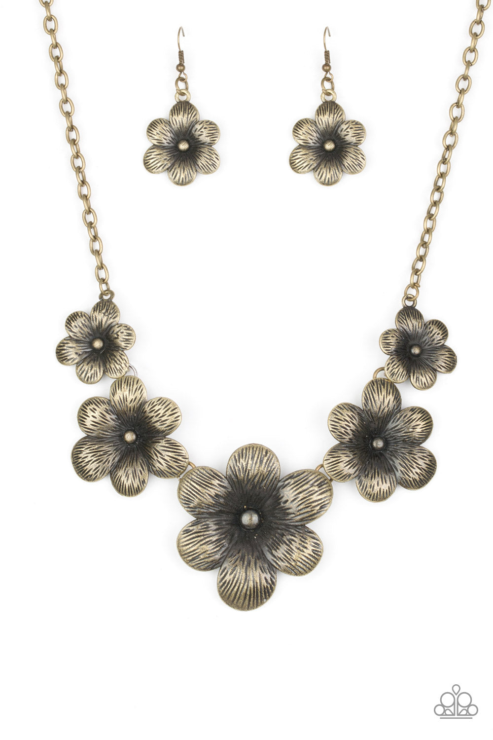 Paparazzi Secret Garden - Brass Necklace