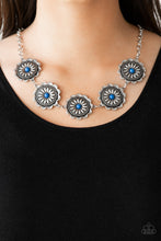 Load image into Gallery viewer, Paparazzi Me-dallions, Myself, and I - Blue Necklace
