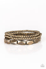 Load image into Gallery viewer, Paparazzi Metal Movement - Brass Bracelet
