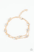 Load image into Gallery viewer, Paparazzi Spotlight Starlight - Gold Bracelet

