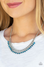 Load image into Gallery viewer, Paparazzi Glow and Grind - Blue Necklace
