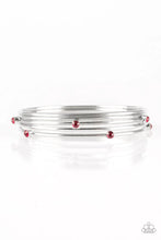 Load image into Gallery viewer, Paparazzi Delicate Decadence - Red Bracelet
