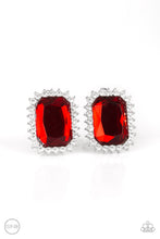Load image into Gallery viewer, Paparazzi Downtown Dapper - Red Earrings

