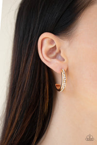 Paparazzi 5th Avenue Fashionista - Gold Earring