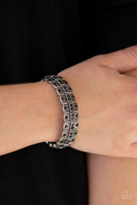 Paparazzi Modern Magnificence - Black Bracelet