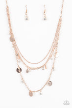 Load image into Gallery viewer, Paparazzi Classic Class Act - Rose Gold Necklace
