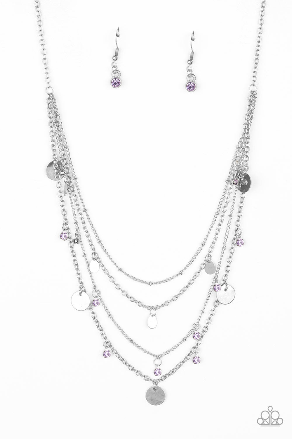 Paparazzi Classic Class Act - Purple Necklace