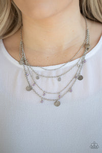Paparazzi Classic Class Act - Purple Necklace